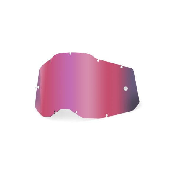 100-PERCENT RC2/AC2/ST2 SHEET MIRROR PINK LENS - 59078-00006