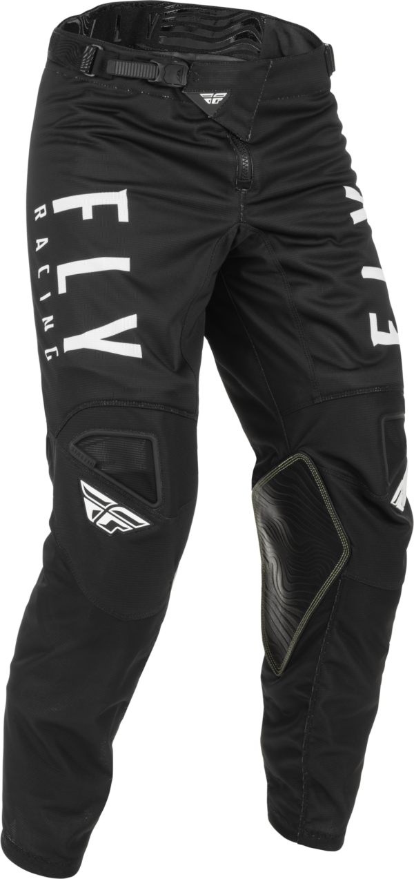 FLY RACING KINETIC MESH PANTS BLACK/WHITE SZ 30 - 375-32030