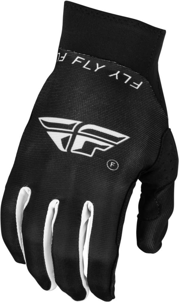 FLY RACING YOUTH PRO LITE GLOVES BLACK/WHITE YL - 377-040YL