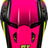 FLY RACING YOUTH KINETIC SCORCHED HELMET NEON PINK/HI-VIS/BLACK YM - A0030634YM - Image 3