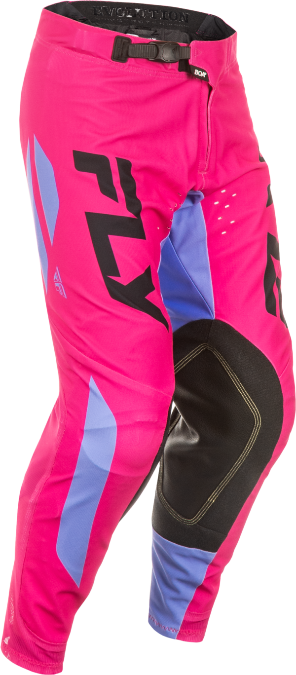 FLY RACING EVOLUTION  DST  PANTS PINK/LAVENDER/BLACK SZ 34 - 378-13134