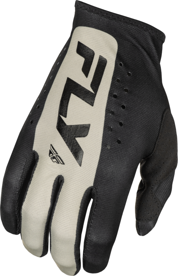 FLY RACING LITE GLOVES BLACK/GREY XS - 378-710XS