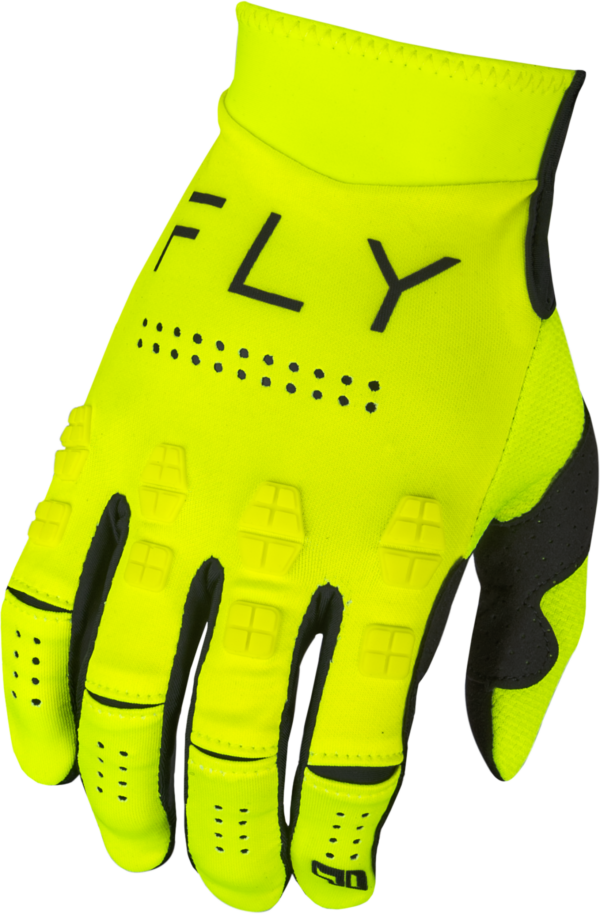 FLY RACING YOUTH EVOLUTION DST GLOVES HI-VIS/BLACK YL - 377-113YL