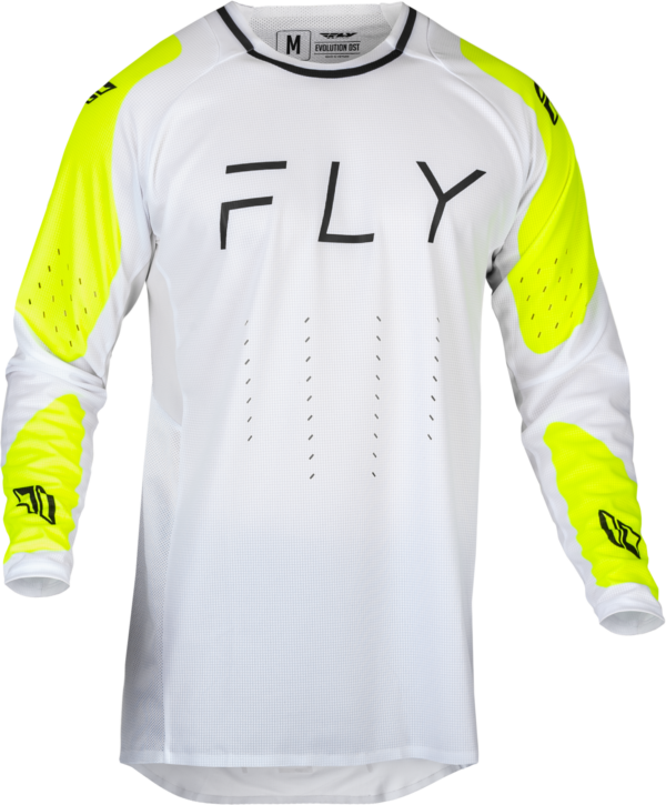 FLY RACING EVOLUTION DST JERSEY WHITE/HI-VIS SM - 377-123S