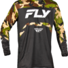 FLY RACING RAYCE BICYCLE JERSEY BLACK/CAMO 2X - 378-0502X - Image 2