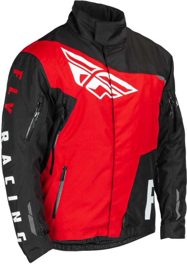 FLY RACING YOUTH SNX PRO JACKET BLACK/RED YL - 470-5402YL