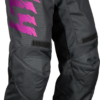 FLY RACING YOUTH F-16 PANTS GREY/CHARCOAL/PINK SZ 18 - 377-23018 - Image 4