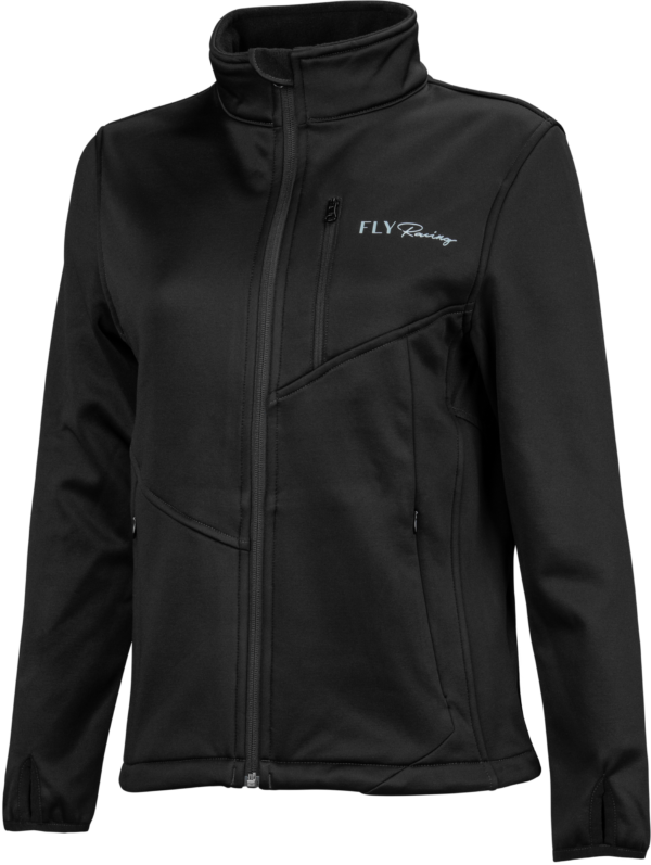 FLY RACING WOMEN'S MID-LAYER JACKET BLACK 2X - 354-63402X