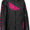 FLY RACING WOMEN'S SNX PRO JACKET BLACK/PINK 4X - 470-45124X - Image 2