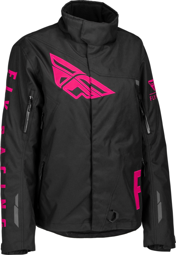 FLY RACING WOMEN'S SNX PRO JACKET BLACK/PINK XS - 470-4512XS