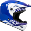 FLY RACING YOUTH KINETIC MENACE HELMET BLUE/WHITE YS - F73-8656YS - Image 6