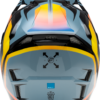 FLY RACING FORMULA CP KRYPTON HELMET GREY/BLACK/ELECTRIC FADE XS - 73-0038XS - Image 2