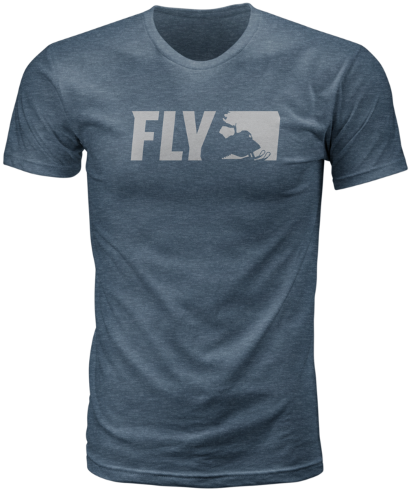 FLY RACING FLY PRIMARY TEE INDIGO 2X - 352-05222X