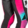 FLY RACING RAYCE BICYCLE PANT CA/NY FUSCHIA/BLACK/TEAL SZ 28 - C378-06128 - Image 3