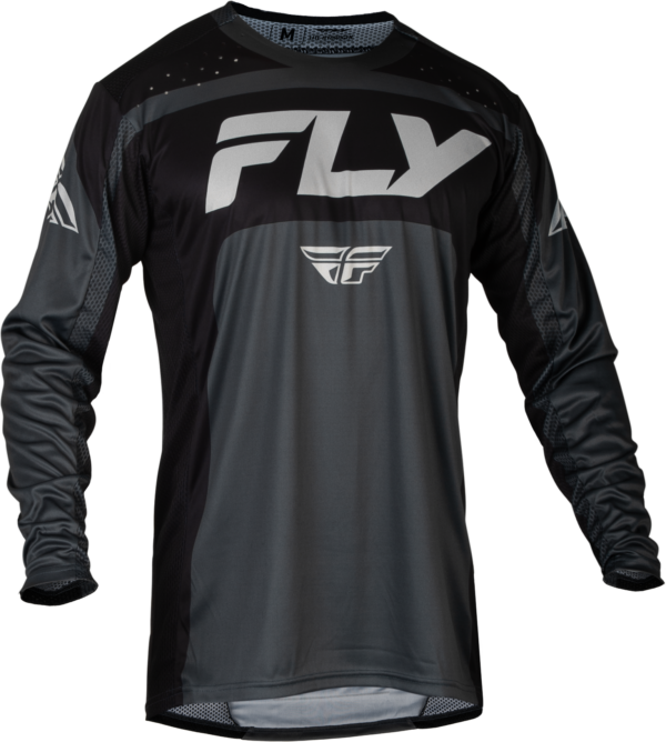 FLY RACING YOUTH LITE JERSEY CHARCOAL/BLACK YXL - 377-721YXL