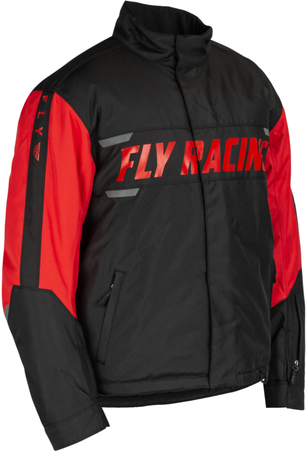 FLY RACING OUTPOST JACKET BLACK/RED 3X - 470-55023X