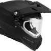 FLY RACING TREKKER CW SOLID HELMET ELEC SHLD MATTE BLACK 2X - 73-313662X - Image 4