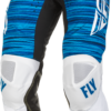 FLY RACING KINETIC WAVE PANTS WHITE/BLUE SZ 30 - 375-53330 - Image 4