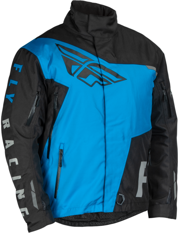 FLY RACING YOUTH SNX PRO JACKET BLACK/BLUE YL - 470-5401YL