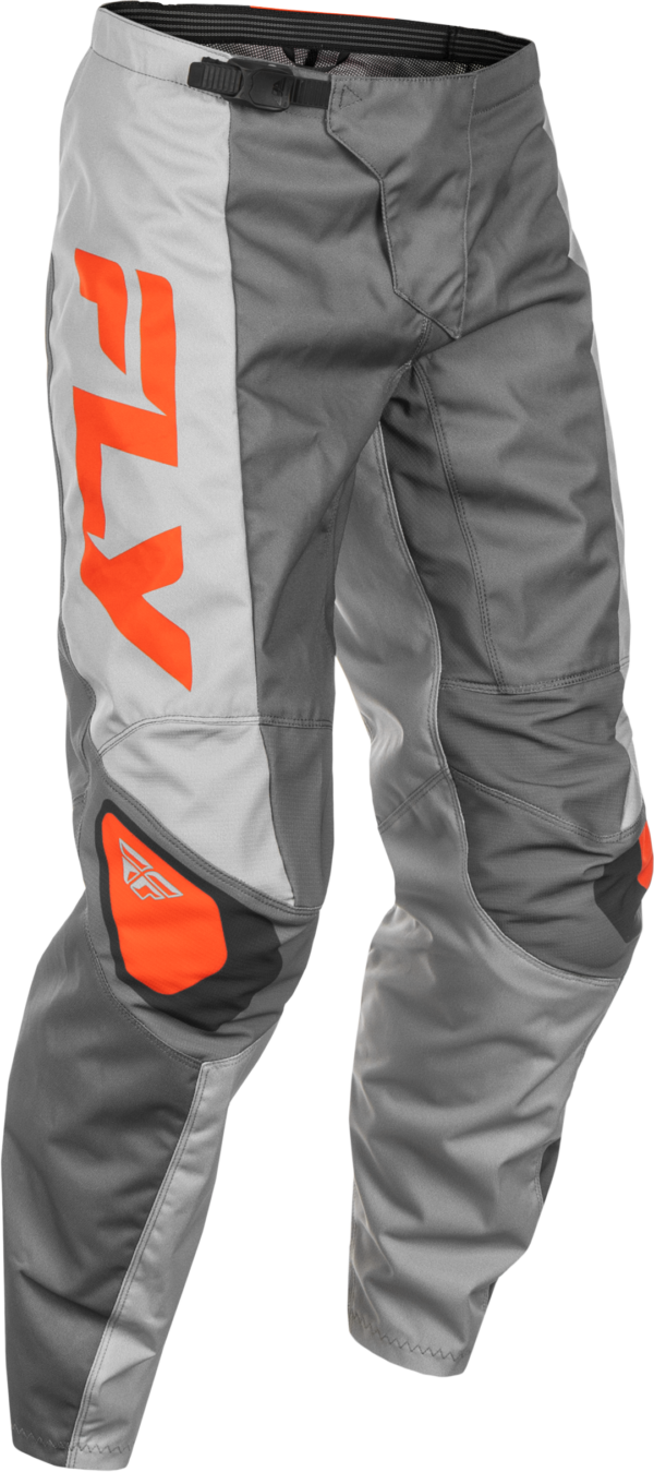 FLY RACING F-16 PANTS CA/NY GREY/ORANGE SZ 28 - C378-93128