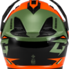 GMAX GM-11 RONIN HELMET ORANGE/GREEN/BLACK MD - A11151185 - Image 2