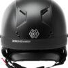 GMAX HH-75 HALF HELMET MATTE BLACK 2X - H1750078 - Image 7