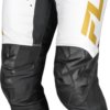 FLY RACING YOUTH RAYCE BICYCLE PANTS WHITE/BLACK/GOLD SZ 26 - 378-06526 - Image 4