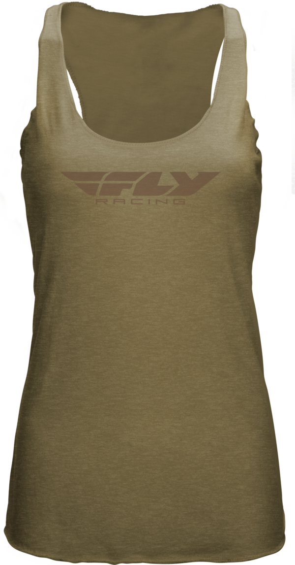 FLY RACING WOMEN'S FLY CORPORATE TANK OLIVE 2X - 356-61562X