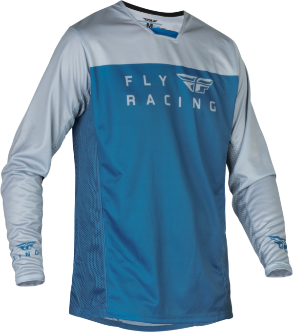 FLY RACING YOUTH RADIUM JERSEY SLATE BLUE/GREY YM - 376-054YM