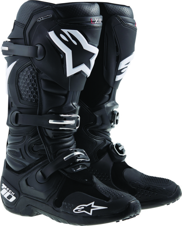 ALPINESTARS TECH 10 BOOTS BLACK SZ 11 - 2010020-10-11-OLD