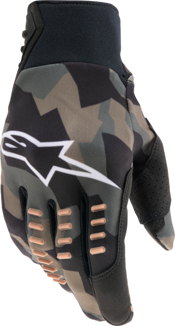 ALPINESTARS SMX-E GLOVES BLACK/CAMO/SAND SM - 3564020-9189-S