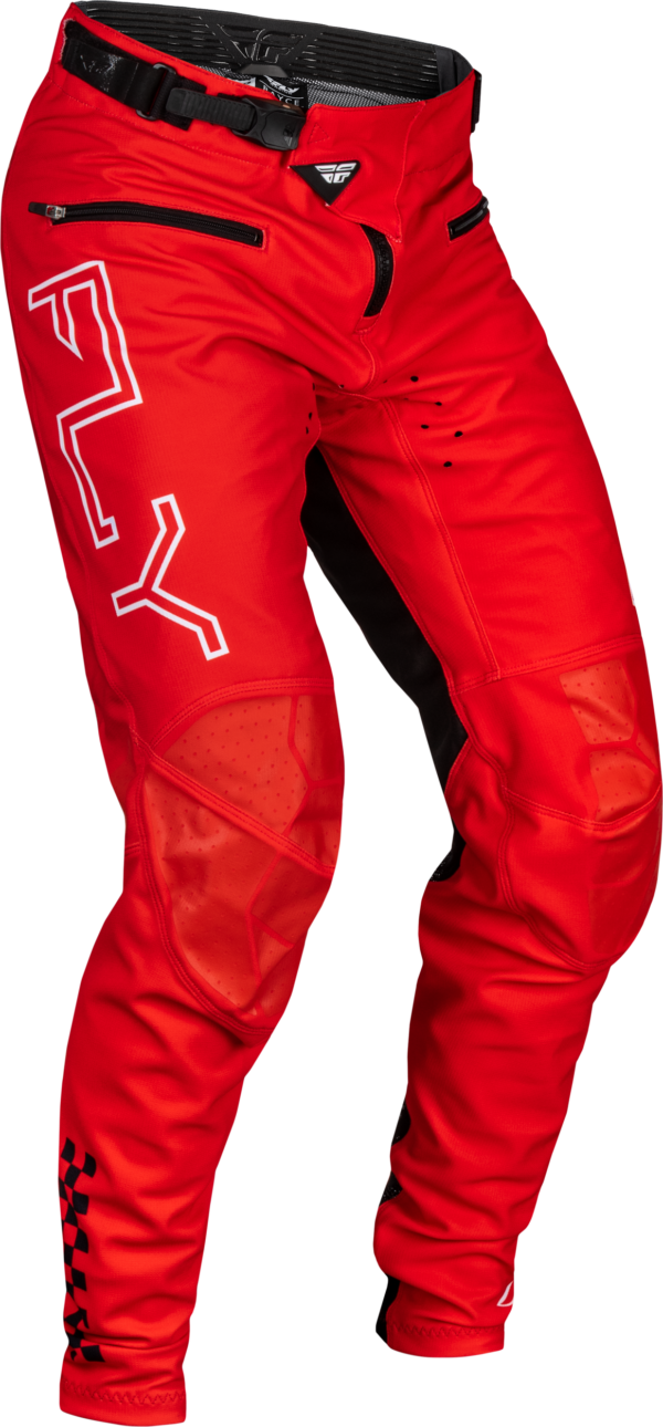 FLY RACING YOUTH RAYCE BICYCLE PANTS RED SZ 18 - 377-06318