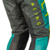 FLY RACING KINETIC MESH KORE PANTS HI-VIS/TEAL/GREY SZ 40 - 377-32640 - Image 3