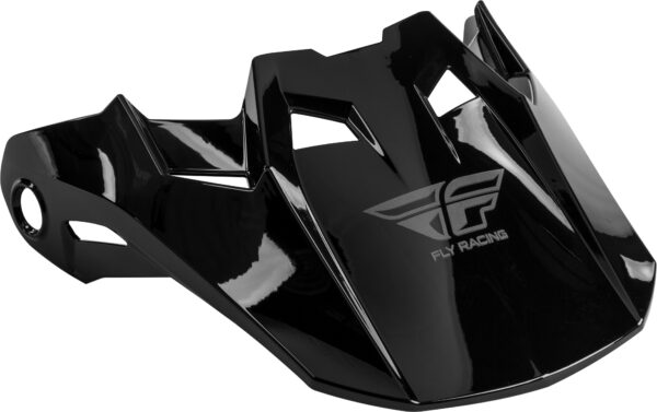 FLY RACING FORMULA VISOR BLACK CARBON XL-2X - 73-47200X