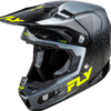 FLY RACING FORMULA S CARBON PROTOCOL HLMT BLACK CARBON/GREY/HI-VIS SM - 73-4464S - Image 2