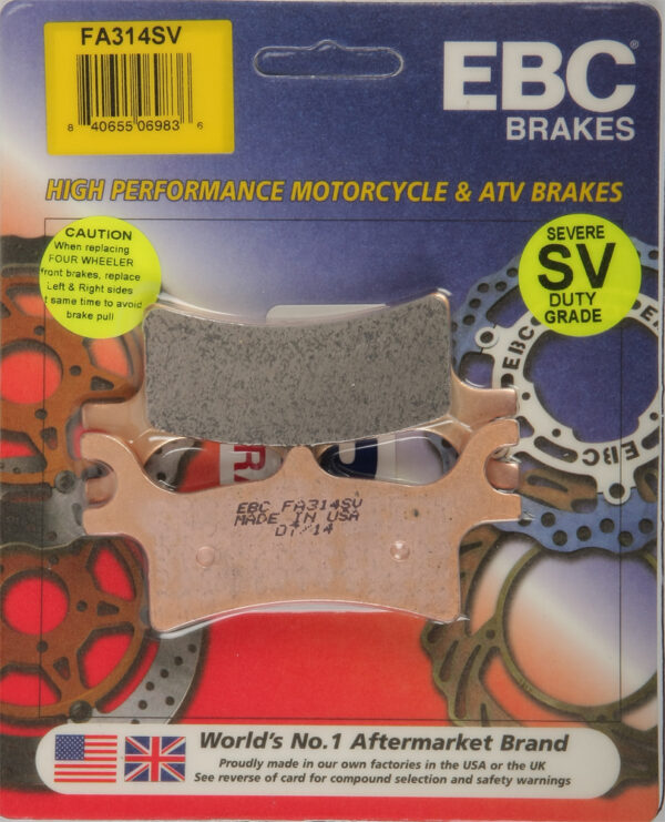 EBC BRAKE PADS - FA314SV