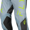 FLY RACING EVOLUTION DST PANTS ICE GREY/CHAR/NEON GREEN SZ 28 - 377-13128 - Image 4