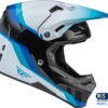 FLY RACING FORMULA CC DRIVER HELMET BLACK/BLUE/WHITE MD - 73-4310M - Image 4