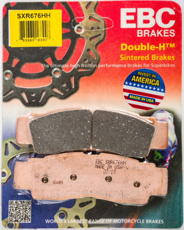 EBC BRAKE PADS SXR676HH SINTERED SXR SERIES - SXR676HH