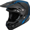 FLY RACING YOUTH FORMULA CARBON TRACER HELMET BLUE/BLACK YL - 73-4440YL - Image 2