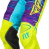 FLY RACING KINETIC MESH L.E. PANTS HI-VIS/BLUE/MAGENTA SZ 30 - 376-32230 - Image 4