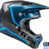 FLY RACING FORMULA CARBON AXON HELMET BLACK/BLUE  MD - 73-4420M - Image 7