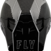 FLY RACING YOUTH FORMULA CARBON TRACER HELMET SILVER/BLACK YL - 73-4444YL - Image 3