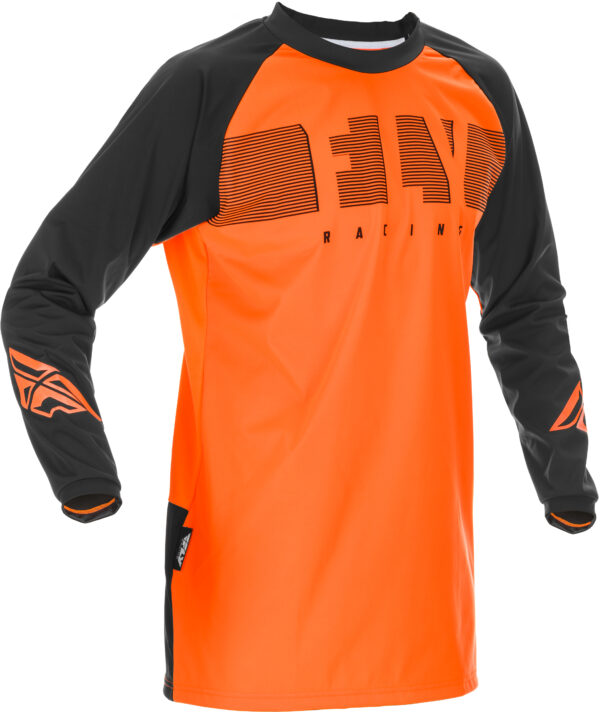 FLY RACING WINDPROOF JERSEY ORANGE/BLACK SM - 370-8017S