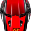 FLY RACING YOUTH KINETIC SCORCHED HELMET RED/BLACK/WHITE YS - A0030639YS - Image 5