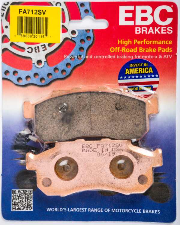 EBC BRAKE PADS FA712SV SEVERE DUTY SV SERIES - FA712SV