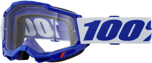 100-PERCENT ACCURI 2 GOGGLE BLUE CLEAR LENS - 50013-00039