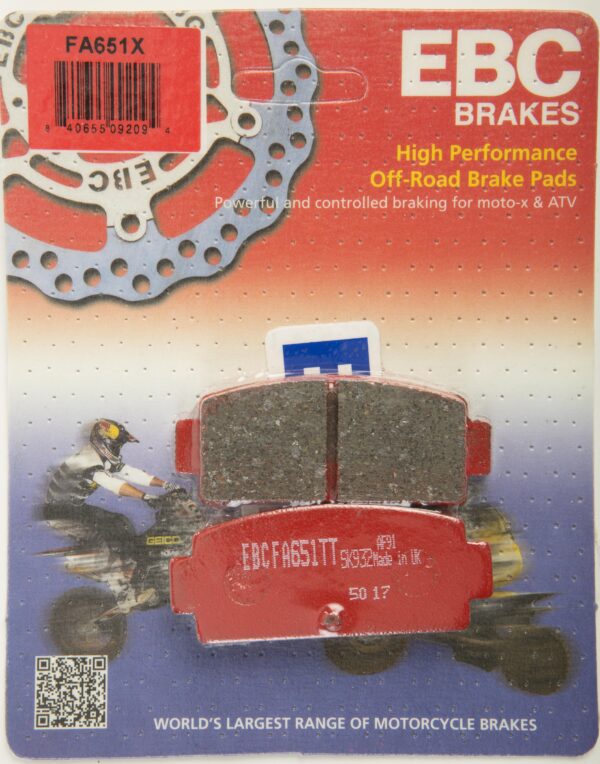 EBC BRAKE PADS FA651X CARBON X SERIES - FA651X