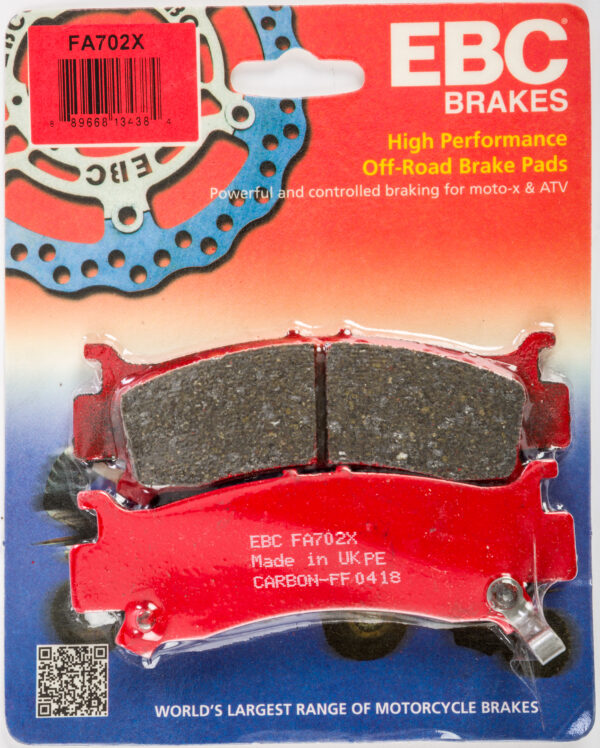 EBC BRAKE PADS FA702X CARBON X SERIES - FA702X