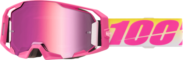 100-PERCENT ARMATIC GOGGLE SELLARS MIRROR PINK LENS - 50060-00008